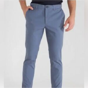 Banana Republic men’s size 34/30 athletic golf pants with zip pockets,steel blue